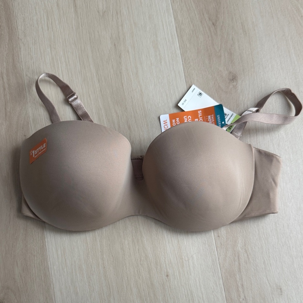 Wonderbra Nude Strapless Bra